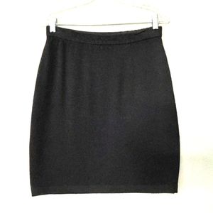 St. John Black Elegant Skirt